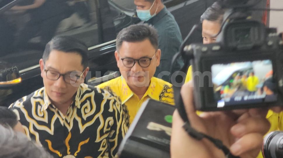 Resmi Bergabung ke Golkar, Ridwan Kamil Tegaskan Dukung Airlangga Hartarto Capres 2024