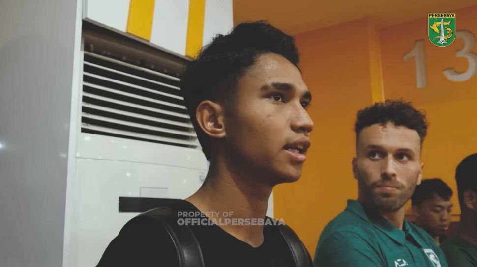 Momen Haru Marselino Ferdinan Ucapkan Selamat Tinggal ke Skuad Persebaya Surabaya