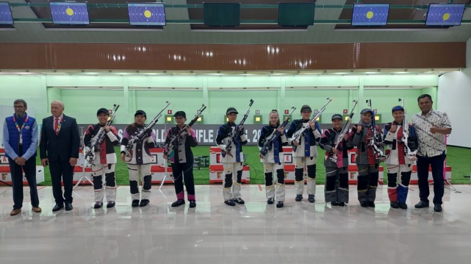 Tim Air Rifle Putri Indonesia Sumbang Perunggu di ISSF World Cup Rifle ...