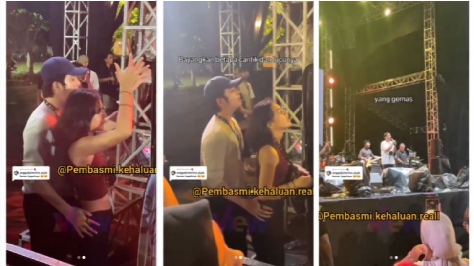 Viral Momen Bucin Shenina Cinnamon Saat Nonton Konser Posisi Jari