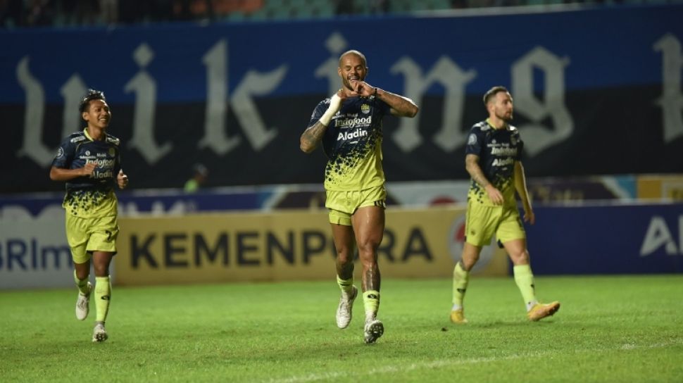 Gol Cepat David da Silva Antar Persib Bandung Menang 2-1 Atas PSIS Semarang