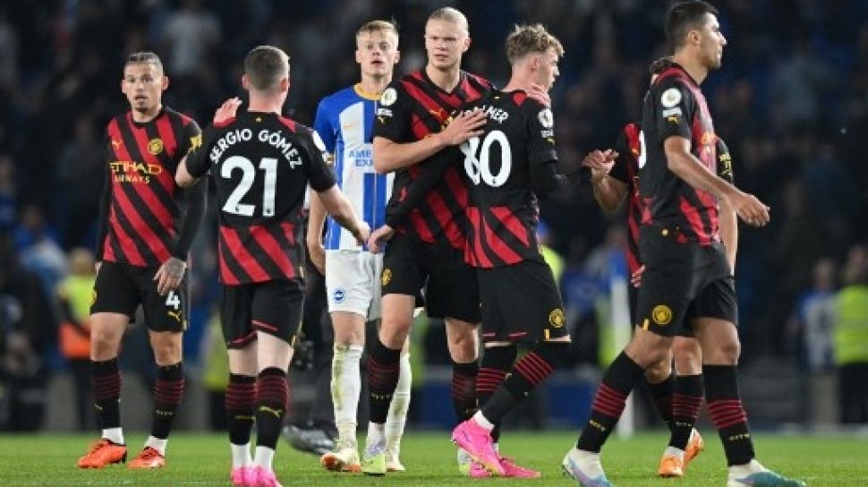 7 Fakta Menarik Usai Brighton Vs Manchester City Berakhir Imbang 1-1