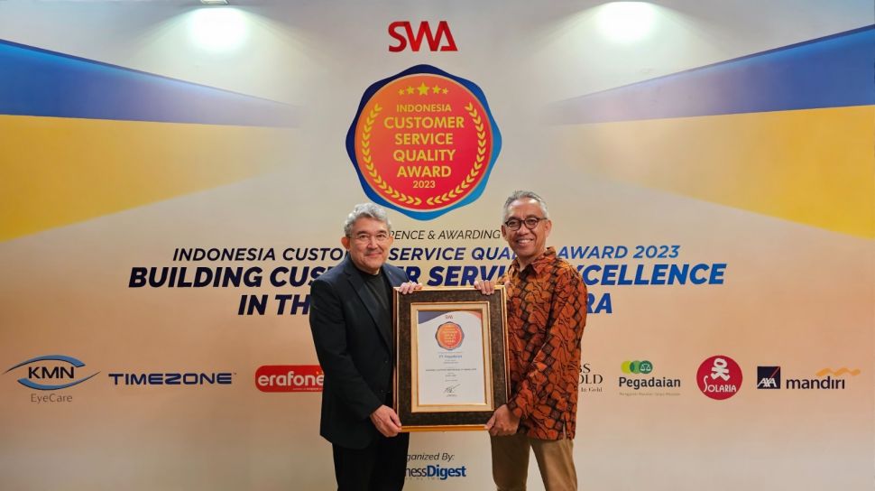 Tulus Layani Nasabah, Karyawan Pegadaian Raih Indonesia Customer Service Quality Award 2023