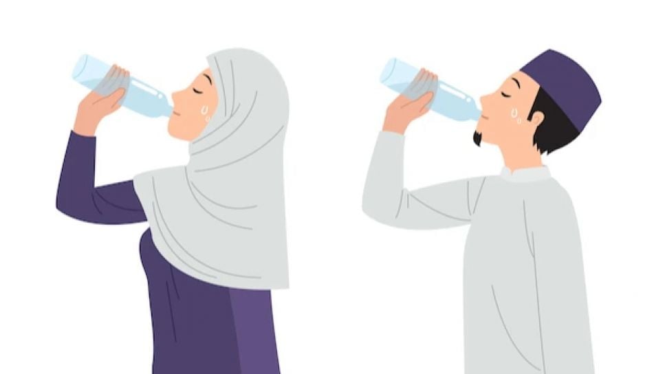 В рамадан нельзя пить воду