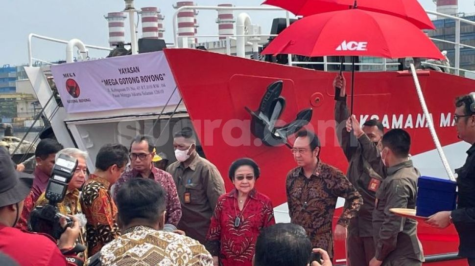 Bantu Kesehatan Masyarakat Megawati Resmikan Operasional Kapal Rumah