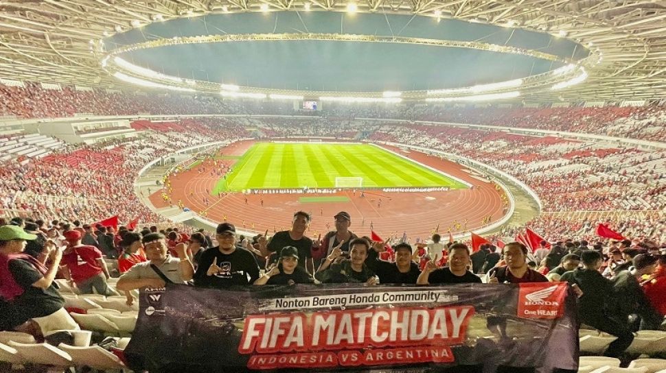 Dukung Timnas Indonesia Dalam Laga FIFA Matchday 2023, Komunitas Motor ...