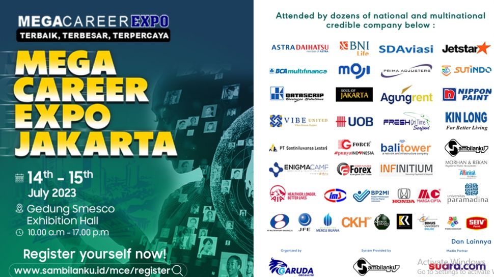 Hadirkan Banyak Lowongan Pekerjaan Mega Career Expo Jakarta Digelar 14   73270 Mega Career Expo 