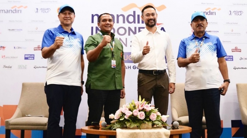 Bertabur Bintang, Turnamen Golf Mandiri Indonesia Open 2023 Resmi