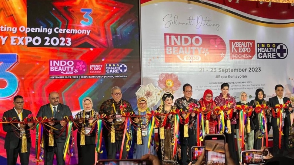 Resmi Dibuka, Indo Beauty Expo KBeauty Expo Indonesia