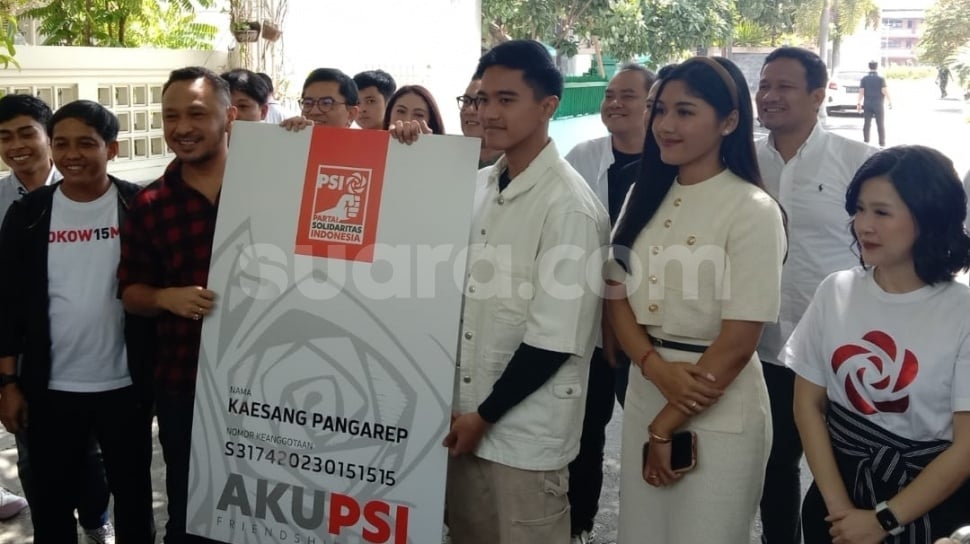 Legitimate Kaesang Pangarep Officially Enters Psi Given Kta With