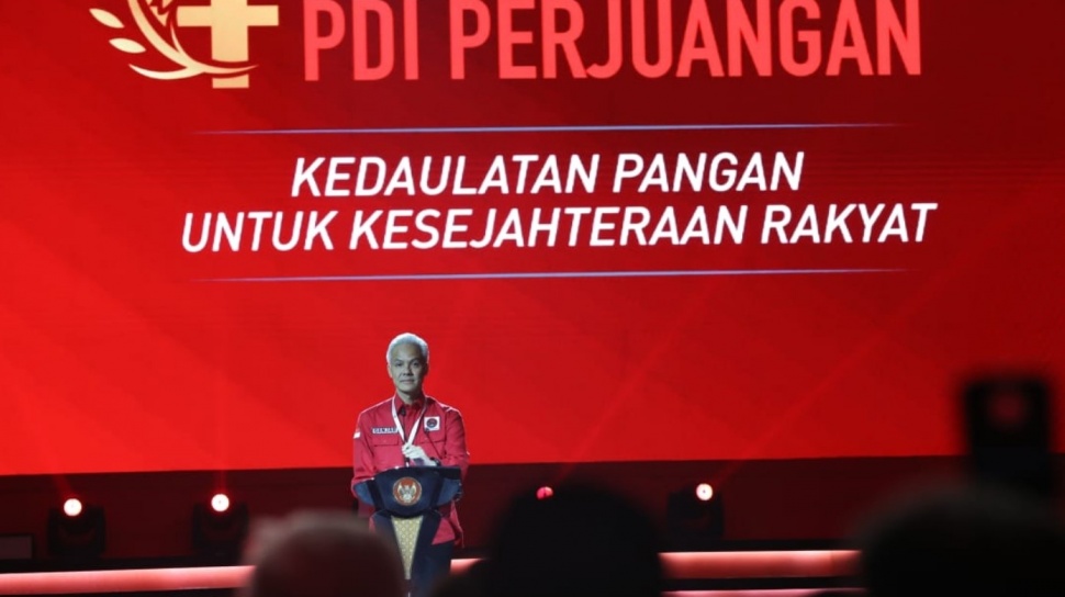 Ganjar Pranowo Ungkap Rakernas IV PDIP Kegiatan Luar Biasa, karena Bahas Isu Kedaulatan Pangan