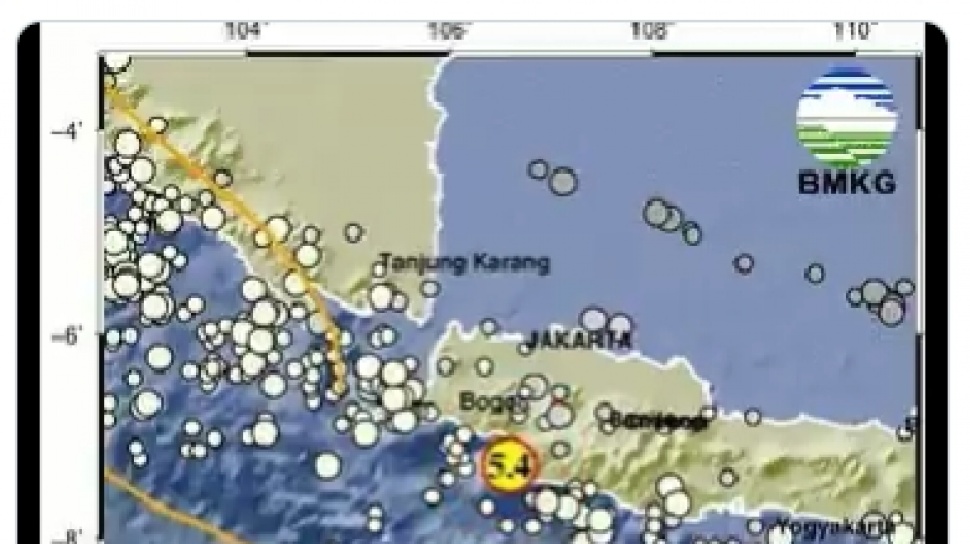 Breaking News Gempa Berkekuatan 5 4 Guncang Sukabumi Getaran Terasa