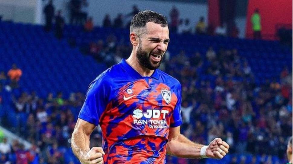 Bawa JDT Menang 8-1, Jordi Amat di Ambang Rengkuh Treble