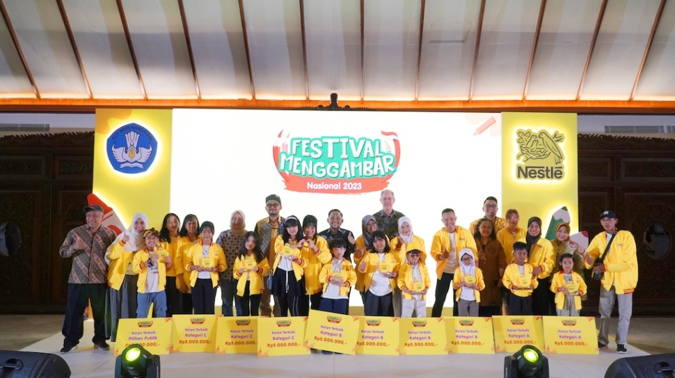 Festival Menggambar Nasional 2023 Jadikan Anak Indonesia Sehat, Kuat ...