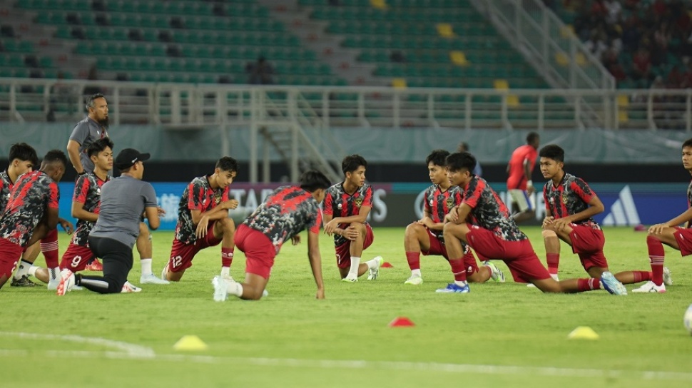Timnas Indonesia U-17 Masih Latihan Meski Diambang Tersingkir dari Piala Dunia U-17 2023, Apa Alasannya?