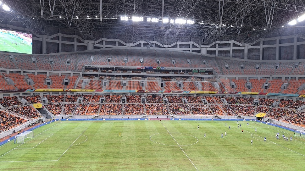 Bak Dukung Timnas Indonesia, Penonton JIS Menggila Nonton Big Match Inggris vs Brasil di Piala Dunia U-17 2023