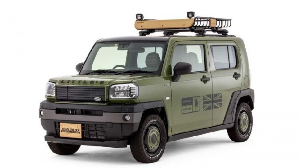 Daihatsu Taft Bergaya Off-Road Siap Jadi Penantang Suzuki Jimny