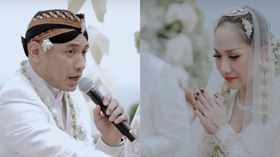 5 Potret BCL dan Tiko Aryawardhana di Hari Pernikahannya: Dia Bawa Senyumku Kembali