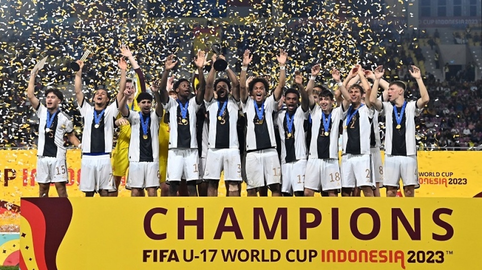 Rebut Gelar Pertama di Piala Dunia U-17, Timnas Jerman Ukir Tinta Emas