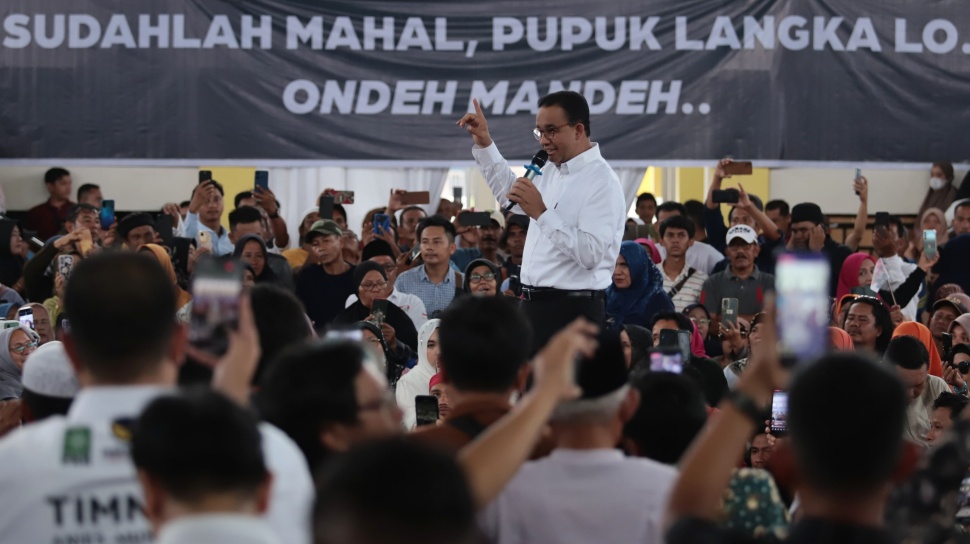 Bukan Sekadar Perubahan Nama Presiden, Anies Janji Merubah Nasib ...