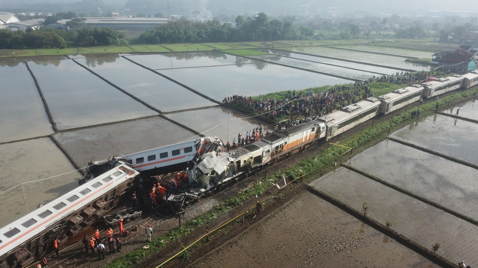 Mengenal Tragedi Bintaro 1987 Kini Terulang Di Tabrakan Ka Turangga Vs