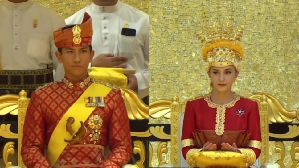 Pangeran Mateen Dan Anisha Jalani Proses Adat Berbedak Pengantin Jelang ...