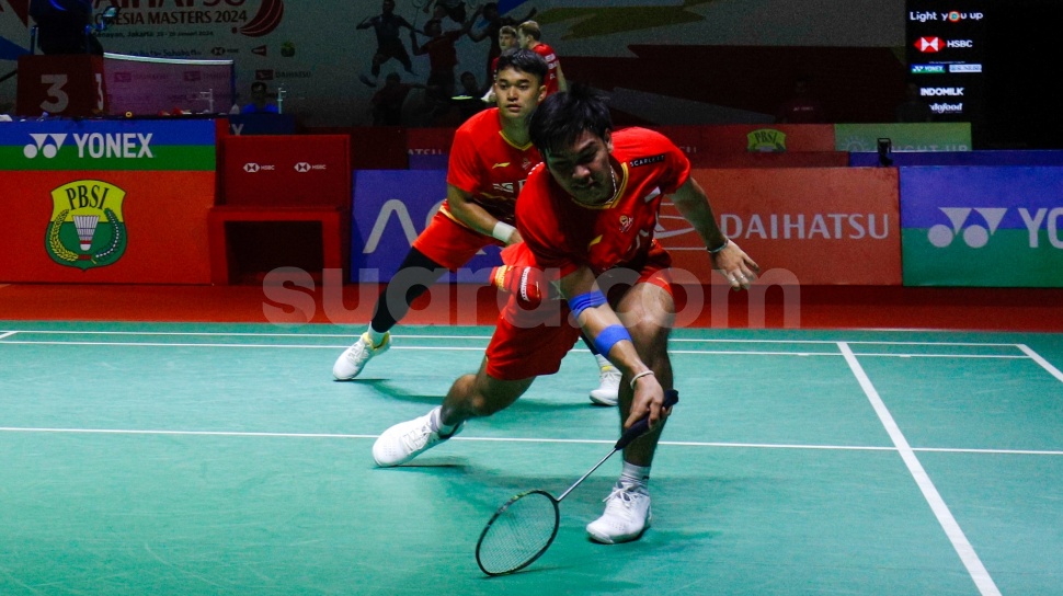 Indonesia Masters 2024: Leo/Daniel Amankan Tiket Babak 16 Besar