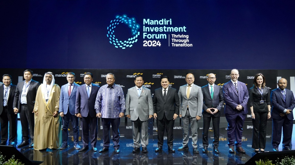 Prabowo Subianto Soroti Dua Faktor ‘Minus’ Ekonomi Indonesia di MIF 2024