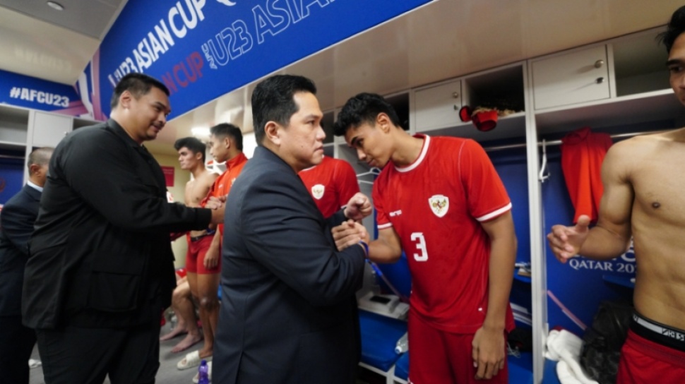 Resmi Erick Thohir Kasih Julukan Timnas Indonesia Di Piala Asia U 23