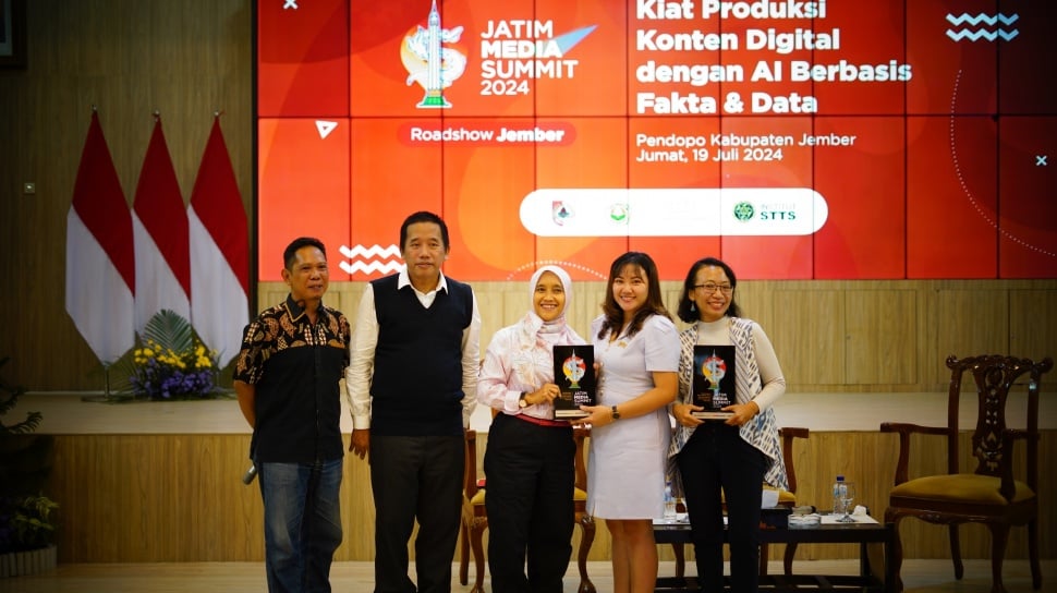 Jatim Media Summit 2024: Tingkatkan Kompetensi Jurnalistik dengan AI di Era Digital