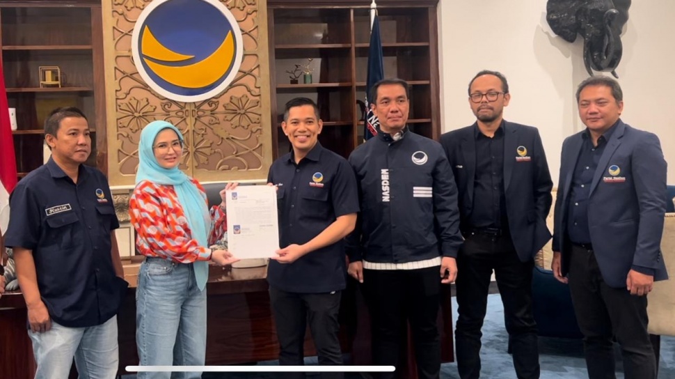 Pilkada Pesawaran 2024 Nanda Indira Antonius Dapat Dukungan Nasdem 