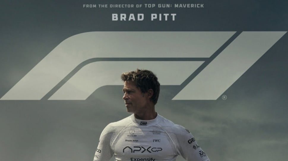 Bintang F1, Brad Pitt Bersyukur Mimpinya Main Film Balap Akhirnya Tercapai
