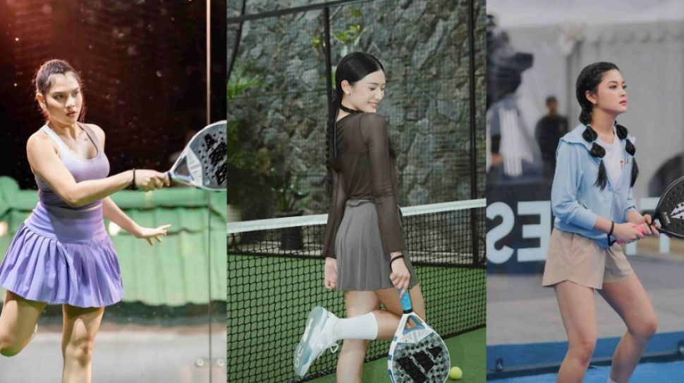 5 Inspirasi Outfit ala Selebritas saat Olahraga Padel, Modis dan Nyaman!