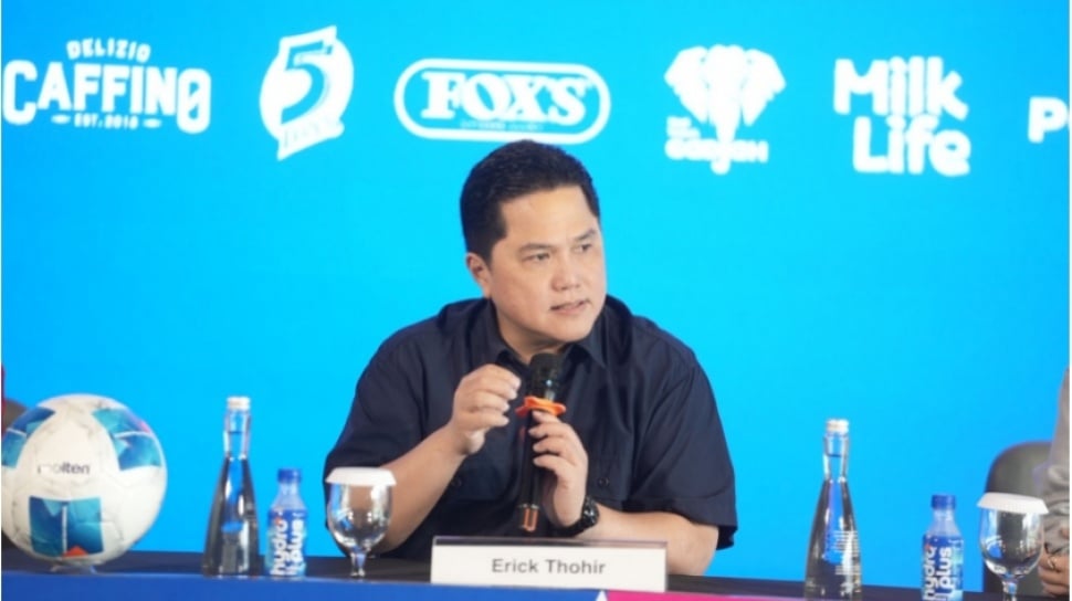 Erick Thohir Sebut Piala Presiden sebagai Tolak Ukur Daya Saing Klub Lokal