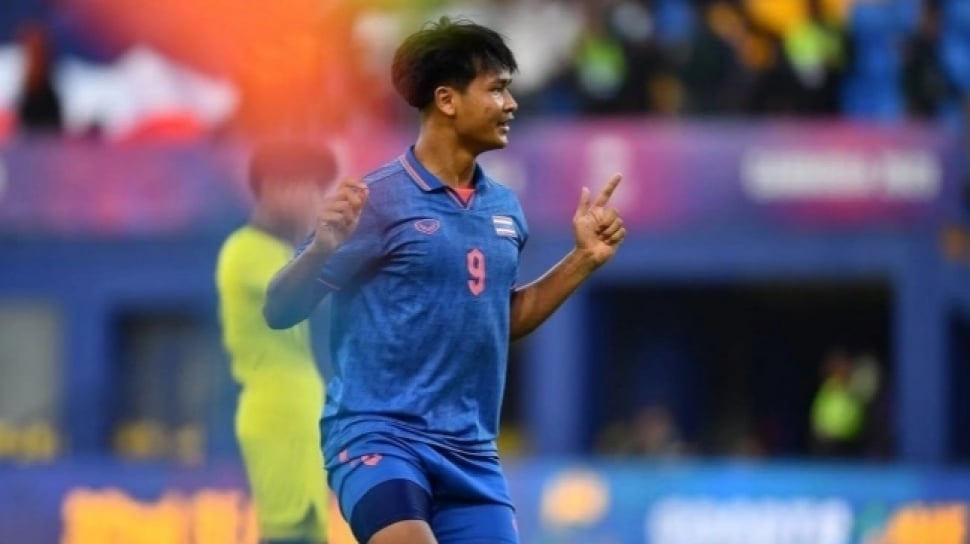 Yotsakorn Burapha dan Gol ke Gawang Indonesia yang Selalu Bawa Petaka bagi Thailand