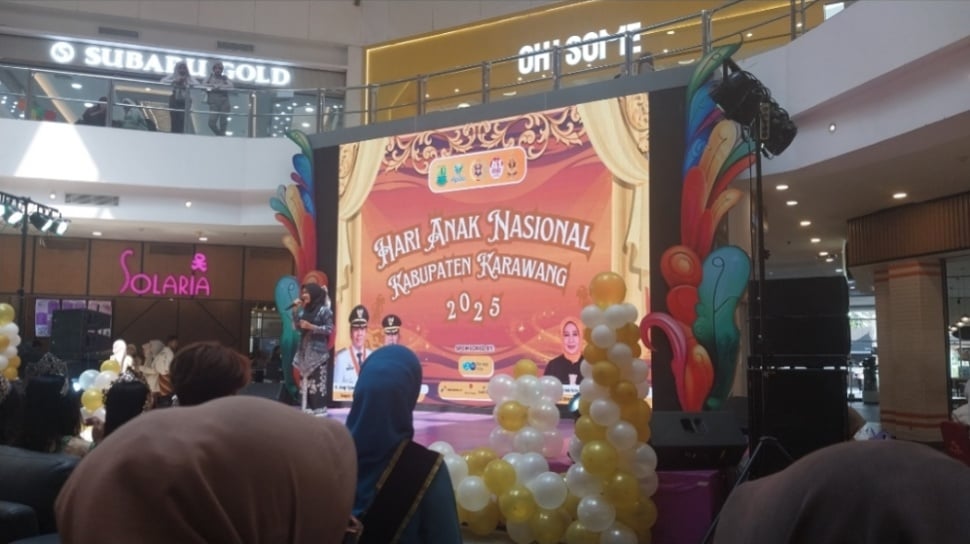 Semarak Perlombaan dan Talenta Singa di Perayaan Hari Anak Nasional 2025 Karawang