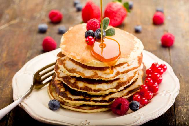 Ilustrasi pancakes. (Sumber: Shutterstock)