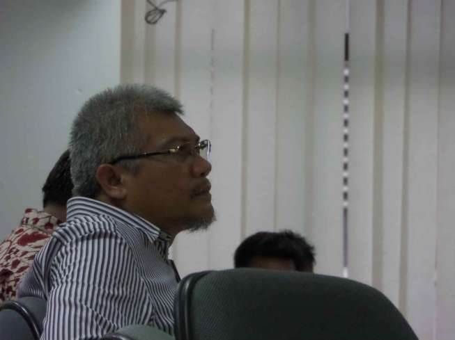 MS Kaban bersaksi di Pengadilan Tindak Pidana Korupsi (Tipikor), Jakarta, untuk terdakwa Anggoro Widjojo, Rabu (28/5). [suara.com/Nur Ichsan]