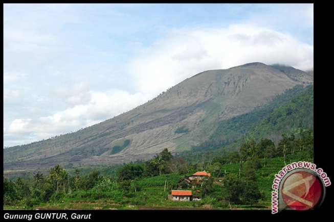 Gunung Guntur, Kabupaten Garut, Jawa Barat. (Foto: Antara/Istimewa)