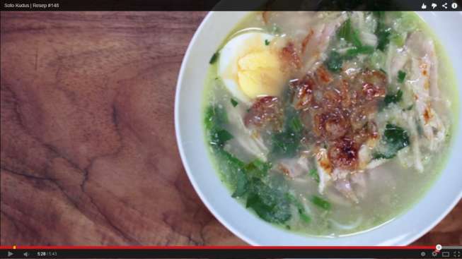 Soto kudus. (Masak.tv)