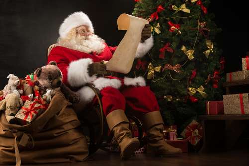 Ilustrasi Sinterklas atau Santa Claus. (Shutterstock)