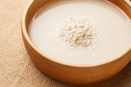 Ilustrasi air beras atau tajin.  (Shutterstock)