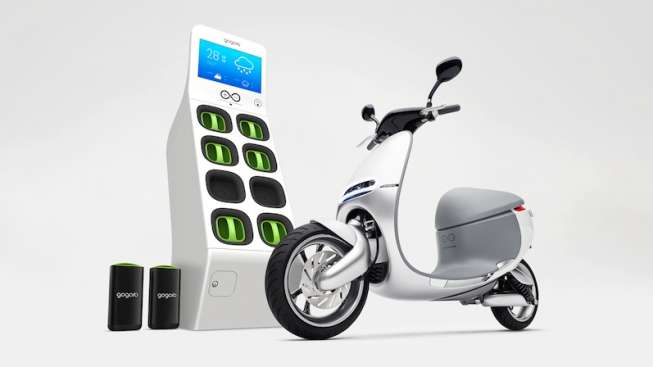 Gogoro Smartscooter. [Engadget/Gogoro]