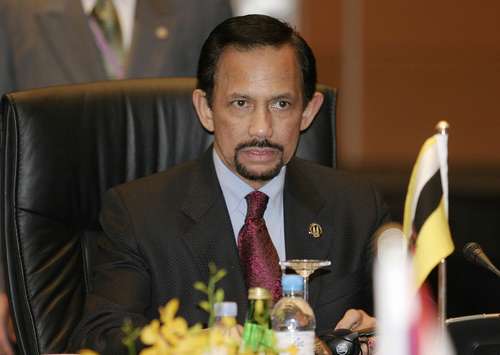 Sultan Brunei Darussalam, Hassanal Bolkiah (Shutterstock).