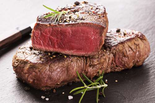 Ilustrasi steak. (Shutterstock)