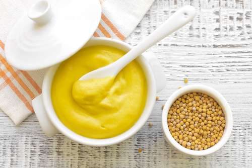 Ilustrasi mustard. (Shutterstock)