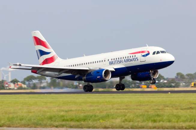 Ilustrasi pesawat British Airways (Shutterstock).