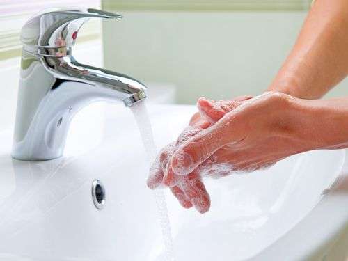 Ilustrasi cuci tangan. (Shutterstock)