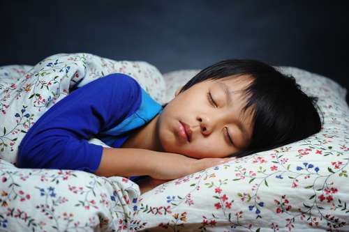 Ilustrasi anak tidur. (Shutterstock)