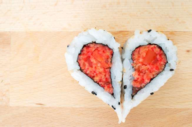 Ilustrasi sushi tuna. (Shutterstock)
